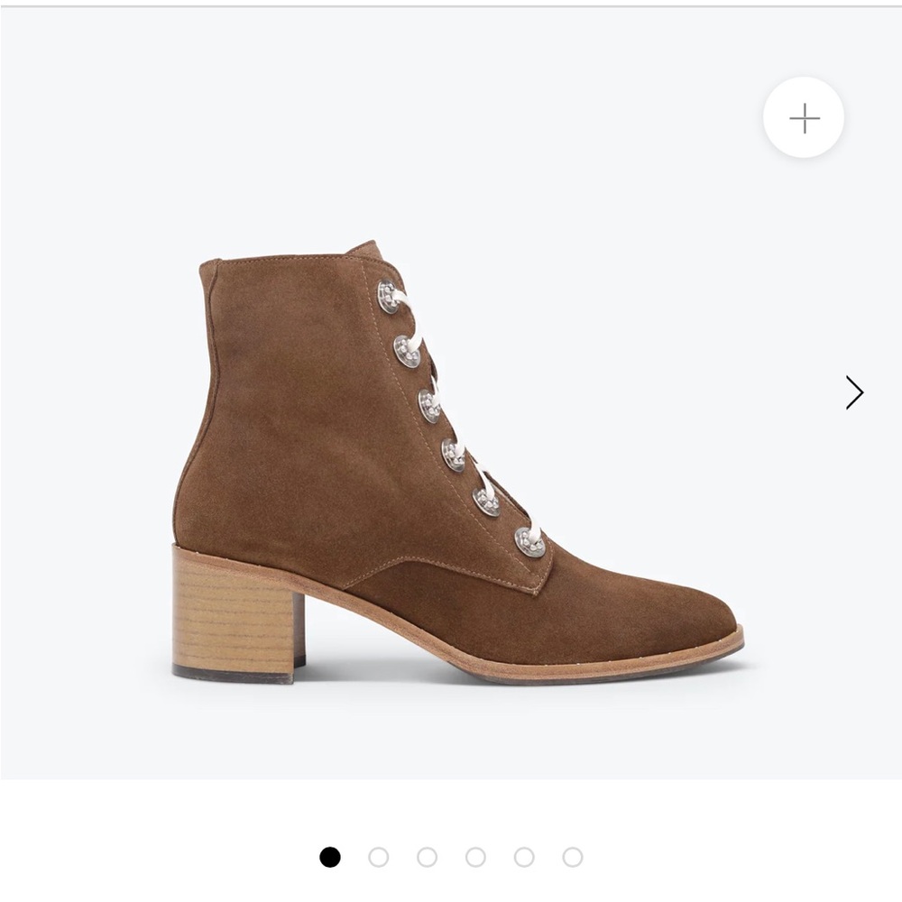 Freda Salvador Ace lace up boots size 8.5 NIB